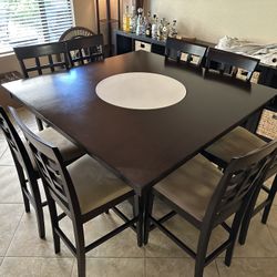 8-seat Dining Room Table (chairs Included)