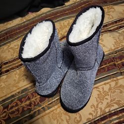 Dawgs Shiny Sequired Boots Sz 8.5