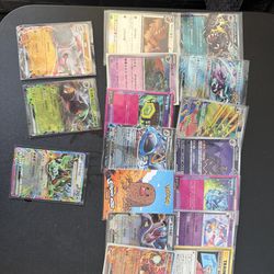 17. Random Pokémon cards trying to get rid of.