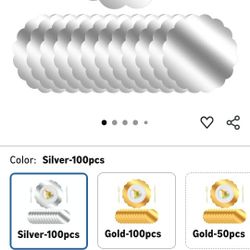 Silver Paper Placemats