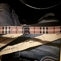 Mens Burberry Belt 