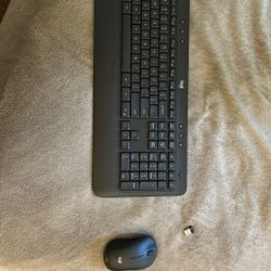 Logitech keyboard And Mouse