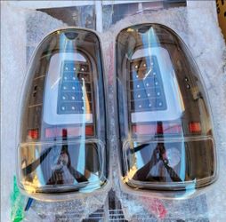 97-04 Dodge Dakota LED Taillights Luces Traseras Calaveras Focos Luces Lights