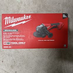 Milwaukee angle grinder M 18