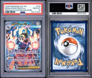 PSA 10 Mega Eelektross ex #278 Special Illustration Rare – Ascended Heroes – Pokemon TCG Card