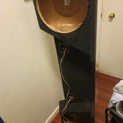 Underseat speaker box 12"