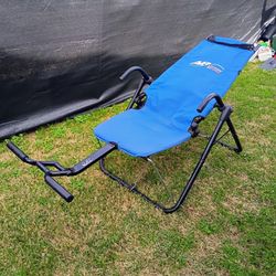 AB Lounge Sport Chair Crunches Abs Exercise