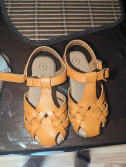 Size 7 Toddler Girl Flats/Sandals