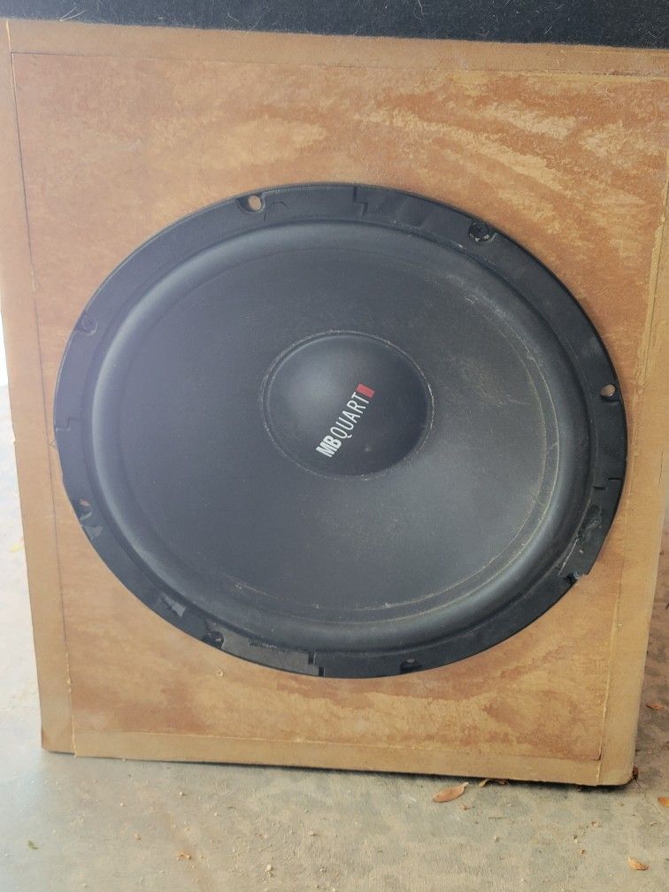 MB Quarts 12 In Subwoofer