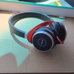 Jabra Head Phones With Microphone.