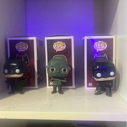 The Batman Funko Pops