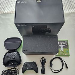 Xbox Series X 2tb Limited Edition, Fc 25 & Elite Series 2 Pro Controller All Cables & Accesories Included