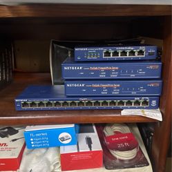 NetGear Gigabit Ethernet And Firewall Servers