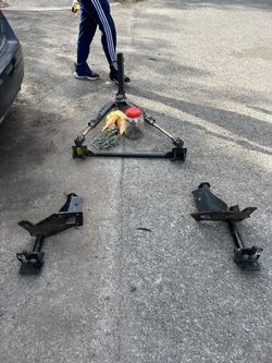 Blue Ox Alpha 2 Non-Binding Tow Bar - Motorhome Mount - 2" Hitch - 6,500 lbs