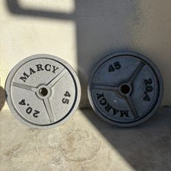 Olympic 45 pound barbell weights