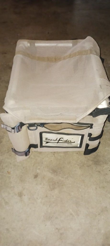 Kayak / Paddle Boad Fishing Crate W Rod Holders