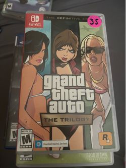 Grand Theft Auto trilogy Nintendo switch