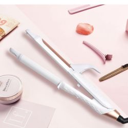 AmoVee 2 in 1 Curling Iron & Flat Iron