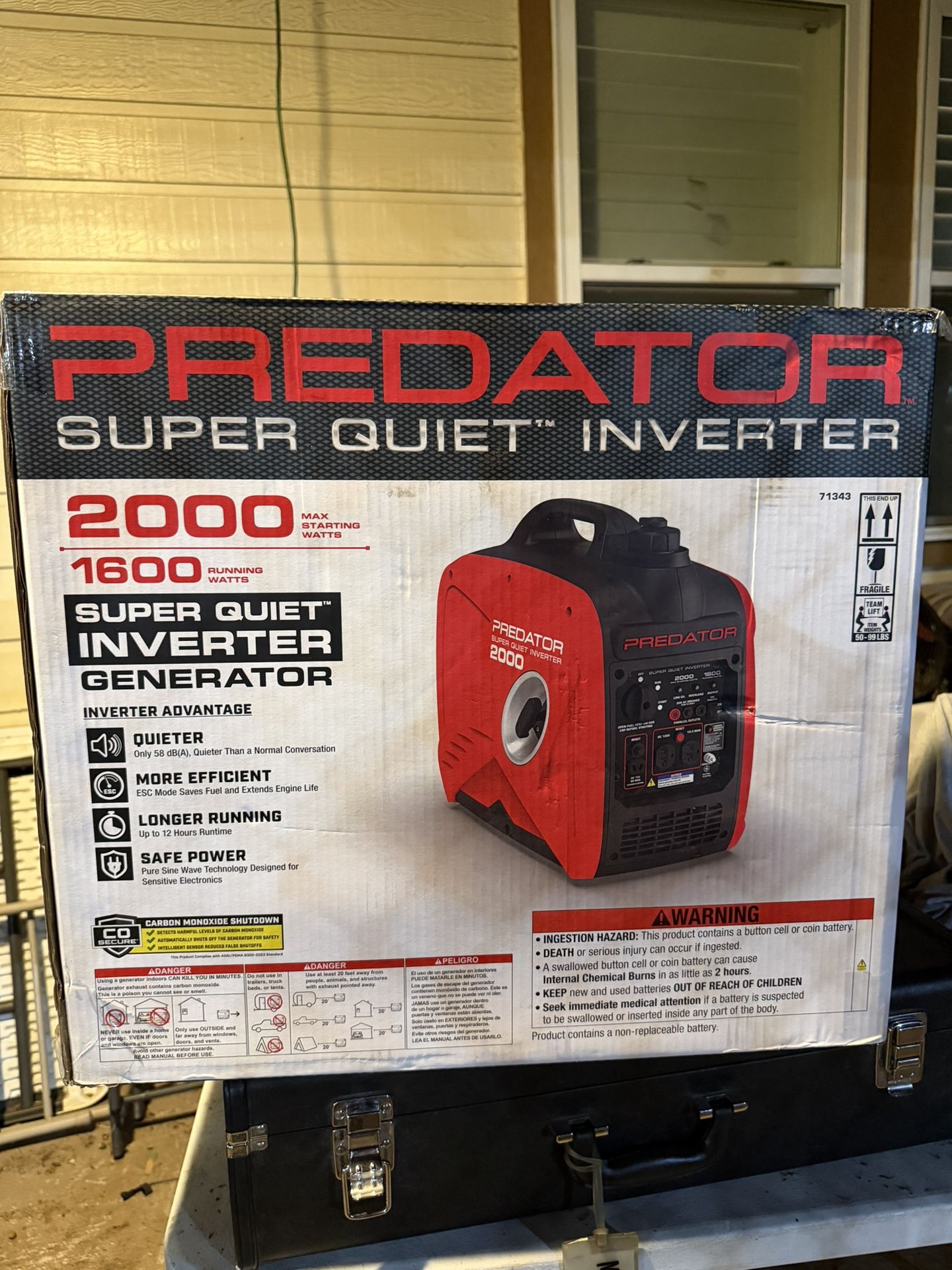 PREDATOR SUPER QUIET GENERATOR 2000 Psi