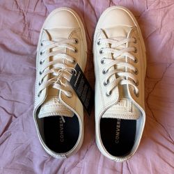 Converse Chuck Taylor All Star Low Top Leather Cream