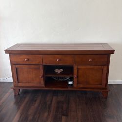 Solid Wood Tv Stand 