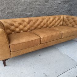 Leather Couch