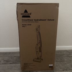 New-in-Box Bissell CrossWave HydroSteam Deluxe All‑In‑One Wet/Dry Vacuum, Mop & Steam (Model 3515F)