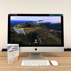 iMac 27" 5K 512GB SSD*16GB RAM*3.3Ghz Intel 6 Core i5