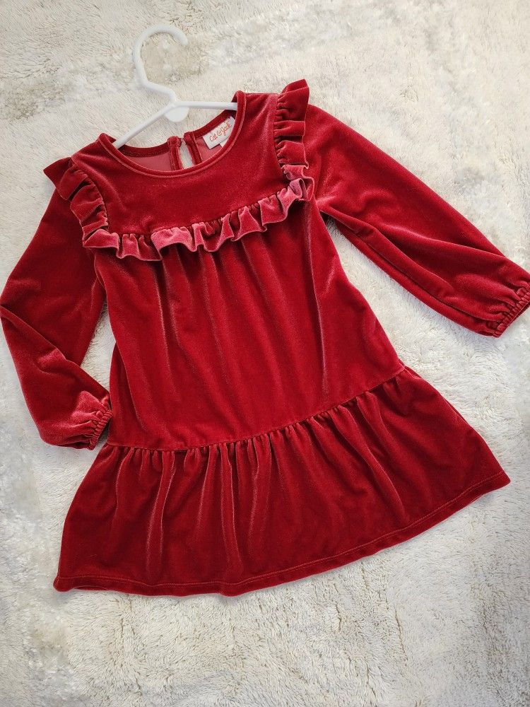Beautiful Christmas Dress, 5T And 3T, $20