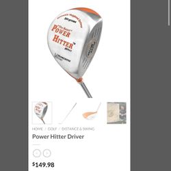 Power Hitter Weighted Driver (great for practicing)