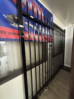 Iron Fence 7' H x 8' L per piece