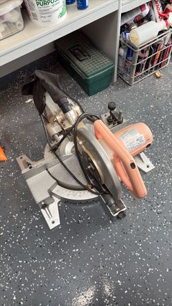 Chicago, 12 inch compound slide miter saw with laser