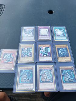 10 Blue Eyes Dragon With Some Blue eyes dragon trap card magic card. SDK001 goes for $1000 collectr app. I want $1000! All or closer offer. Yugioh Yu-