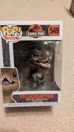 Jurassic Park Velociraptor Funko Pop NIB