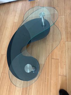 Great glass coffee table piece! ON SALE