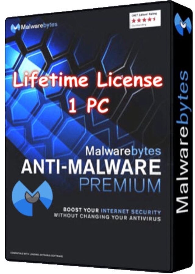 Lifetime Malwarebytes Anti-Malware Premium - 1 PC Global Key