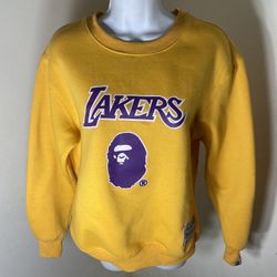 Laker Bape Sweatshirt