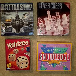 4 Classic Board Games – Perfect For A Rental Home