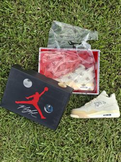 Jordan 4 Off-white Sails