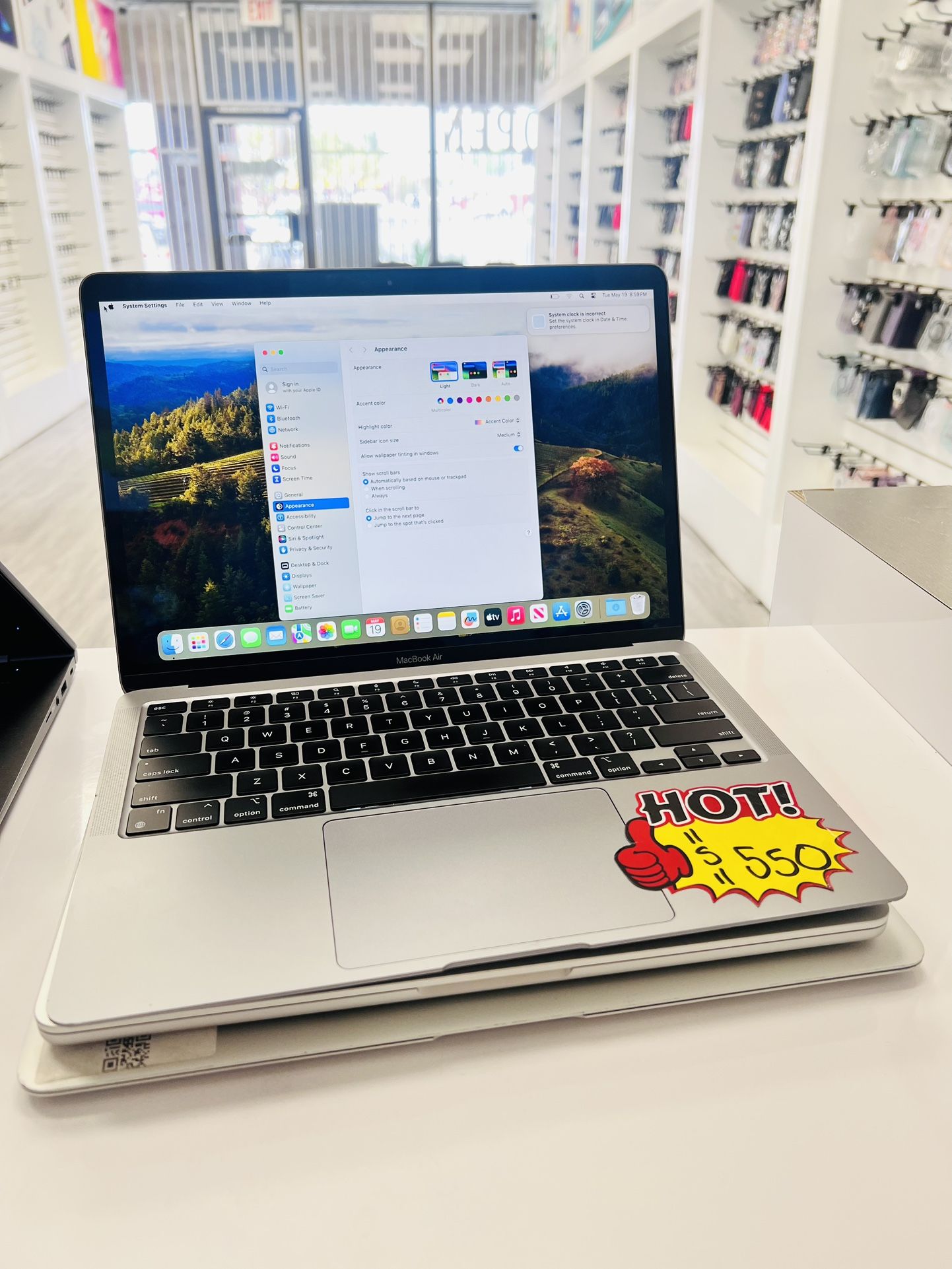 MacBook Air 13 Inch 2020 M1 8gb Ram 512gb $50 Down