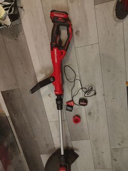 Craftsman V20 Cordless Weedwacker String Trimmer / Edger Kit (Battery & Charger