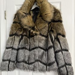 Bebe Faux Fur Jacket 