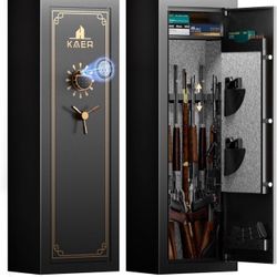 NEW! KAER 13-15 Biometric Safe, Quick Access Fingerprint Security, No Assembly Required