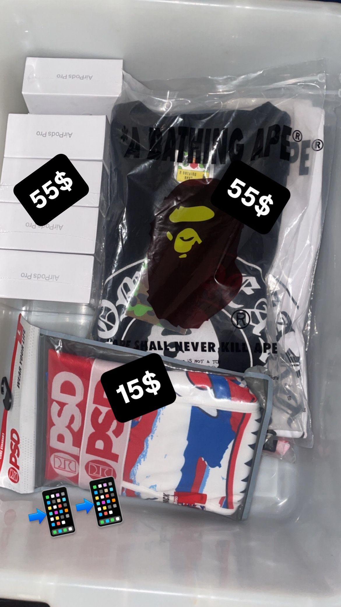 Bape Tees