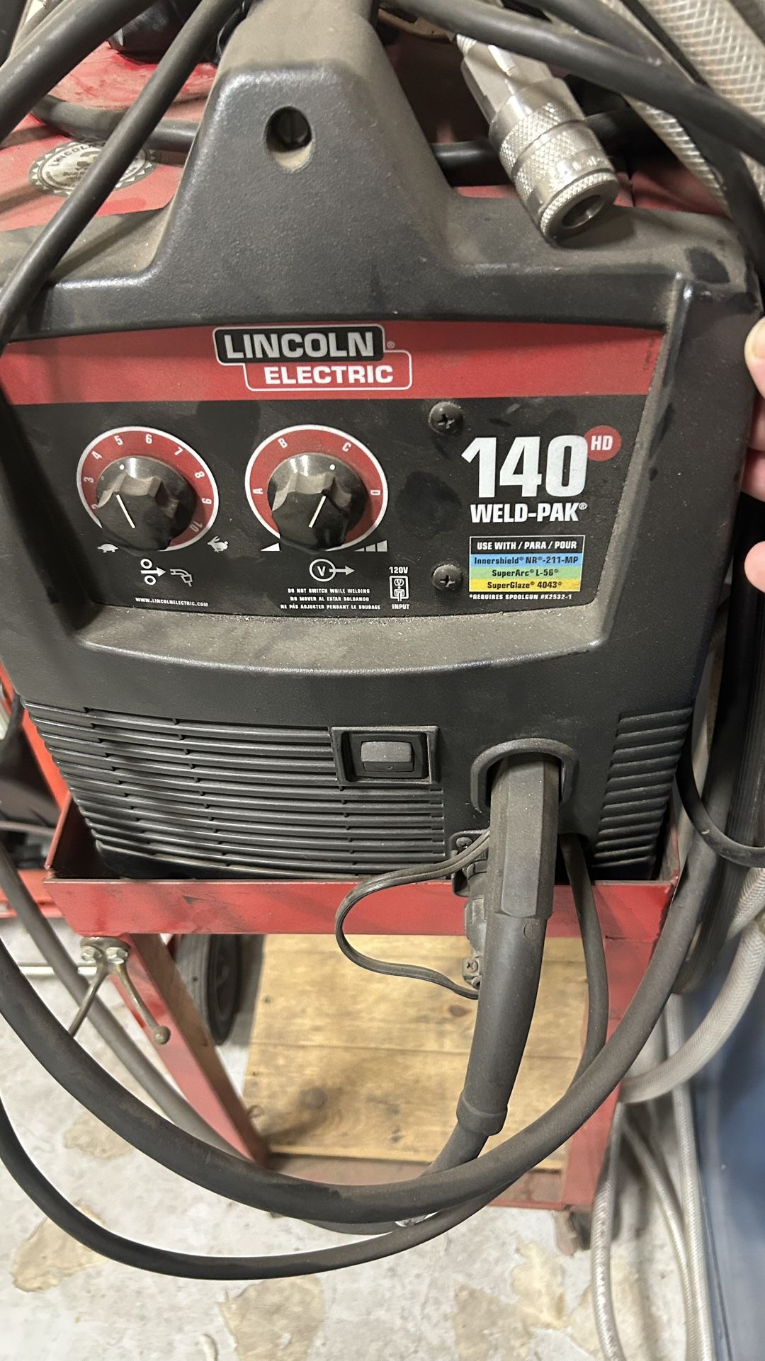 Lincoln 140 MiG Welder