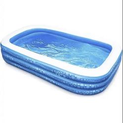 Large full sized inflatable pool (brand new in box) 