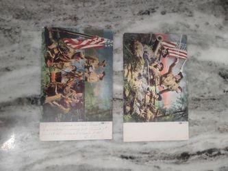 Military 1909 Post cards
