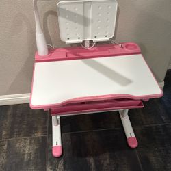Child’s Desk Pink