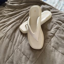 Women’s Size 9 Flip Flops for Plantar Fasciitis Arch Support