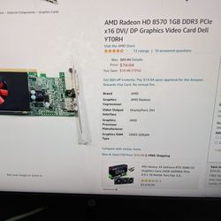AMD display card， support 4k or Dual Monitor